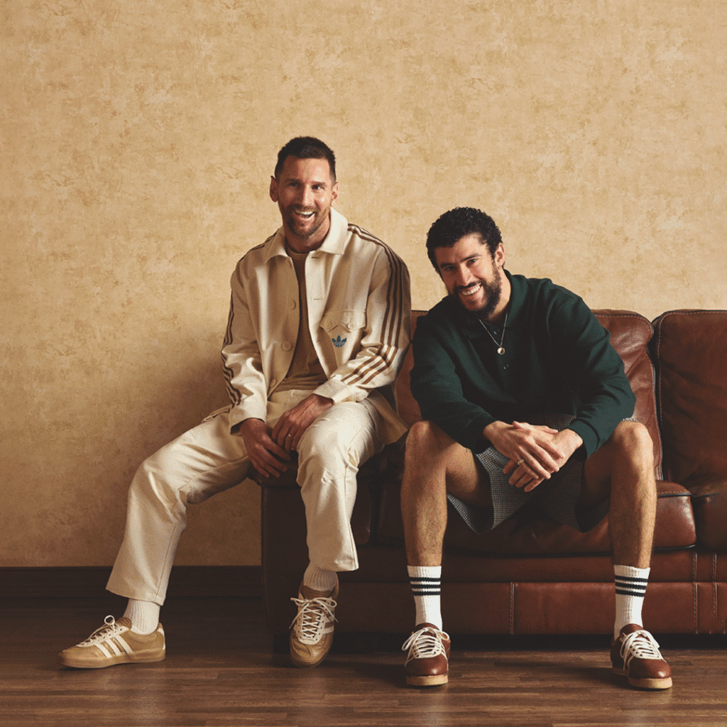 Messi and Bad Bunny/ reunited by Adidas. Photo By Saintalfred.com