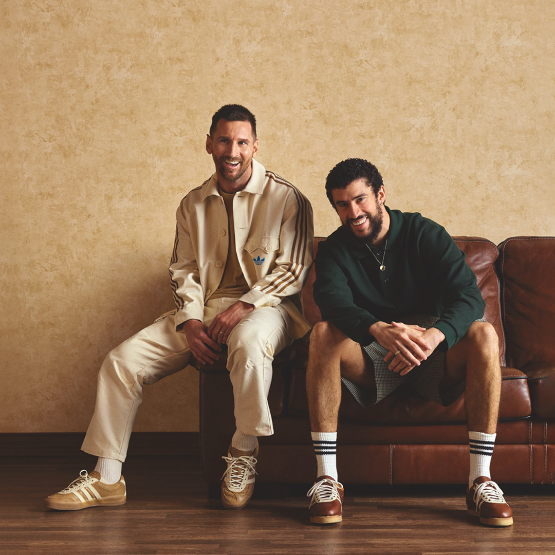 Messi and Bad Bunny/ reunited by Adidas. Photo By Saintalfred.com