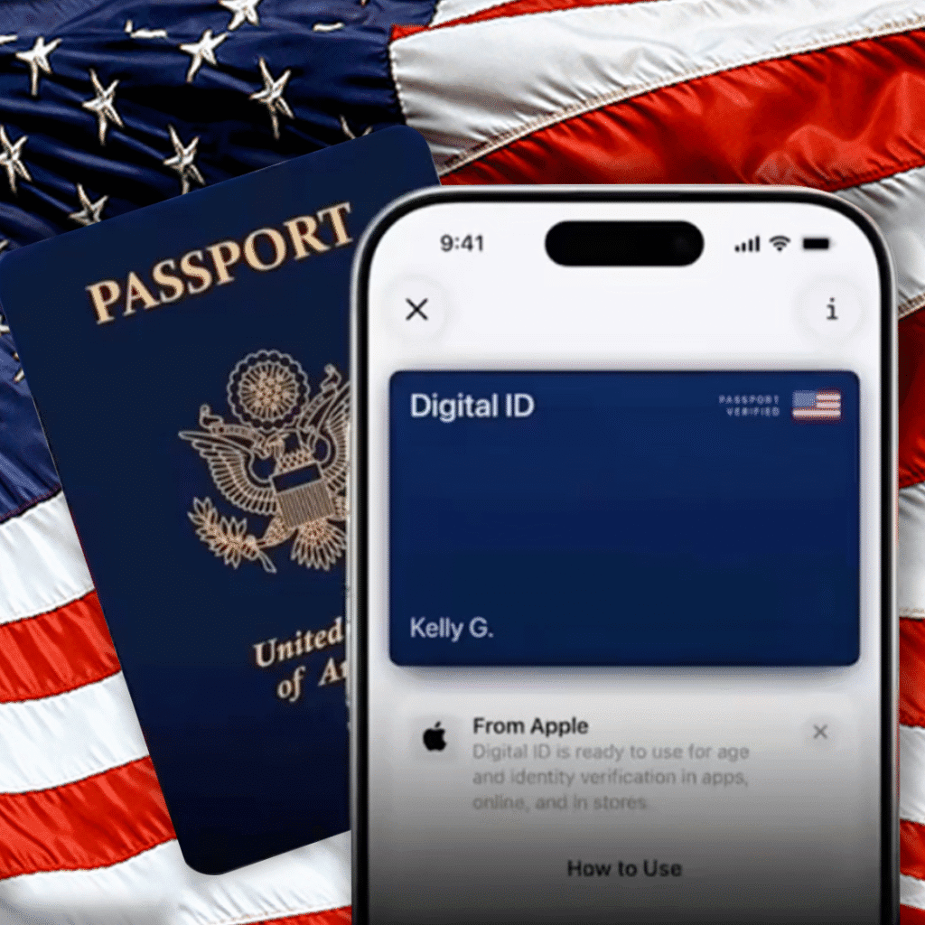 Digital Passport- Now on your Phone. Photo By Apple Digital ID : Hittazos