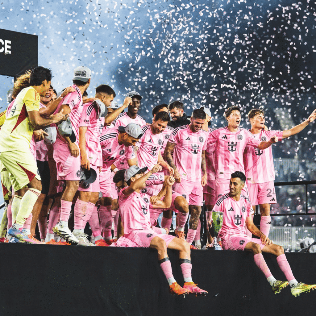 Messi and Inter Miami are one step away from total glory in MLS. Photo by feed in X Inter Miami CF