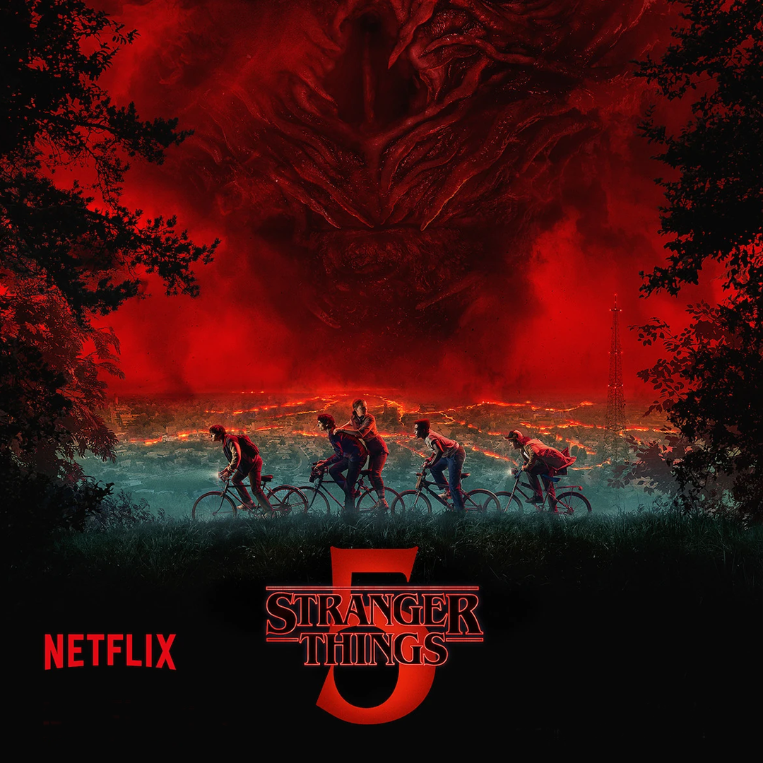 The beginning of the end for Stranger Things is finally here. Photo By Netflix poster
