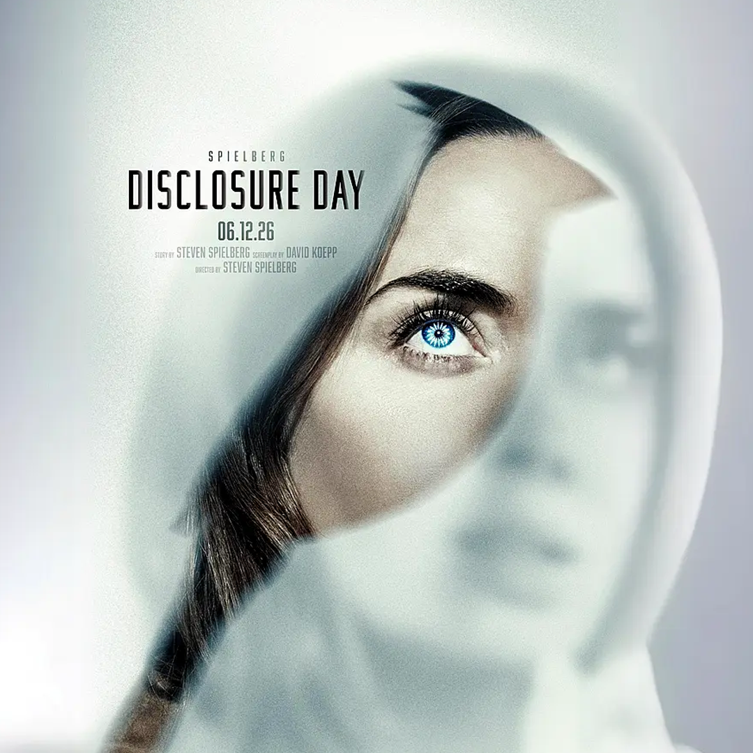 Spielberg is about to reveal everything…Disclosure Day 06.12.26. Credit - Universal Pictures