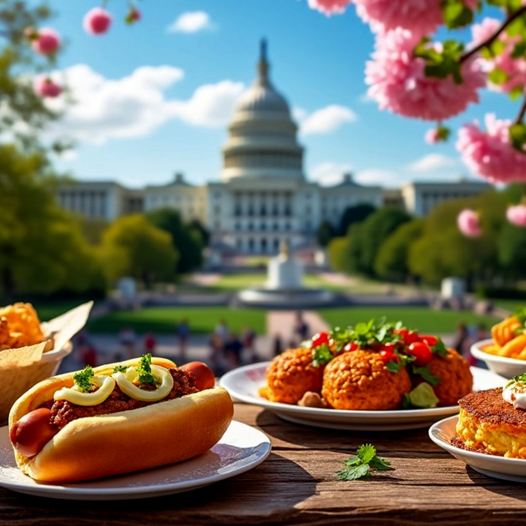 Washington D.C.- A Mosaic of Flavors in Every Bite. Photo By Washington DC View • Creado con GeneratePress