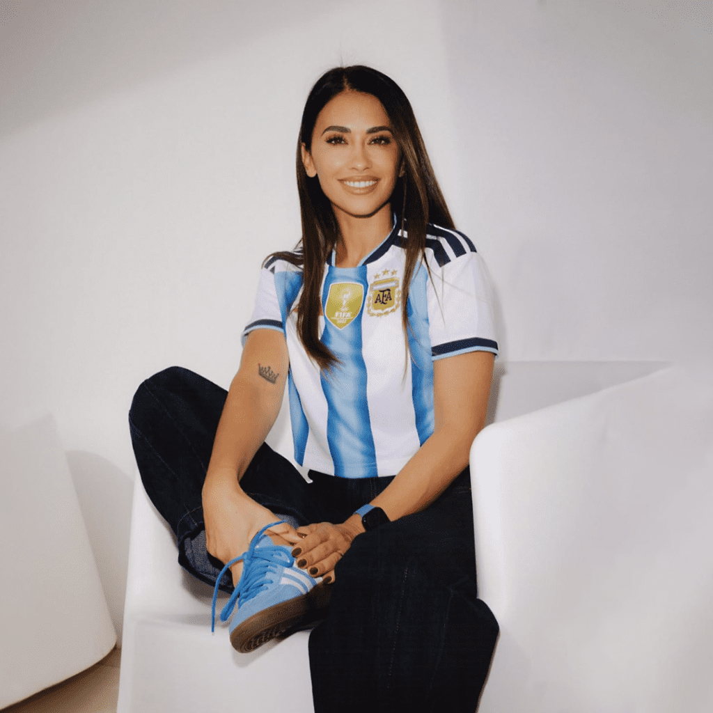 Antonela Roccuzzo, the face of global luxury. Credit Antonela Roccuzzo Instagram