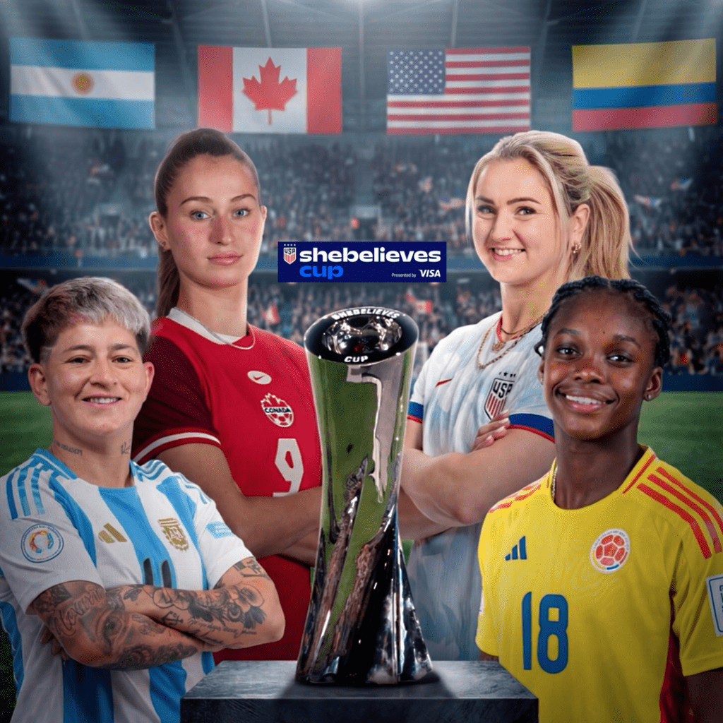 Welcome to the 2026 SheBelieves Cup!. Credit Hittazos