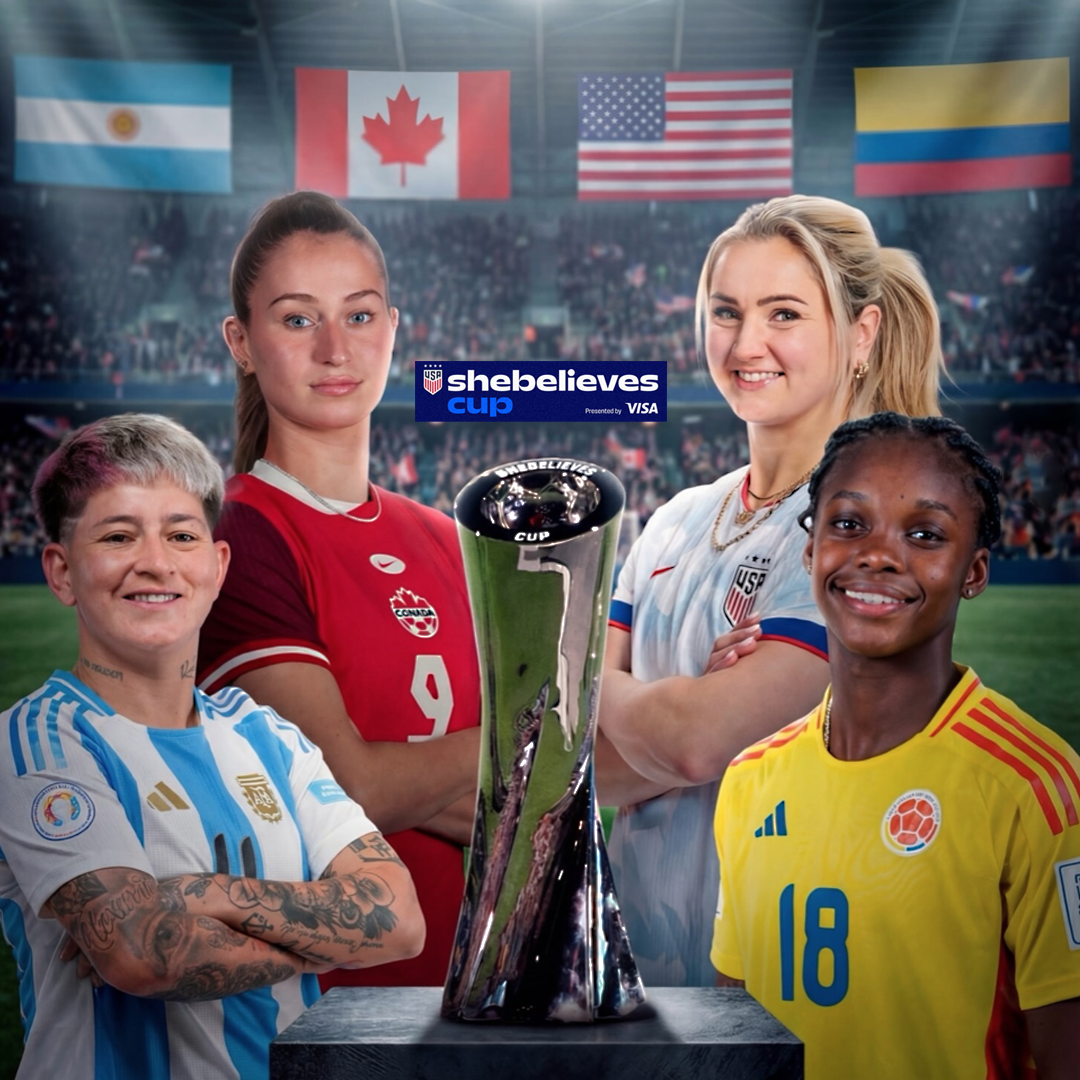 Welcome to the 2026 SheBelieves Cup!. Credit Hittazos