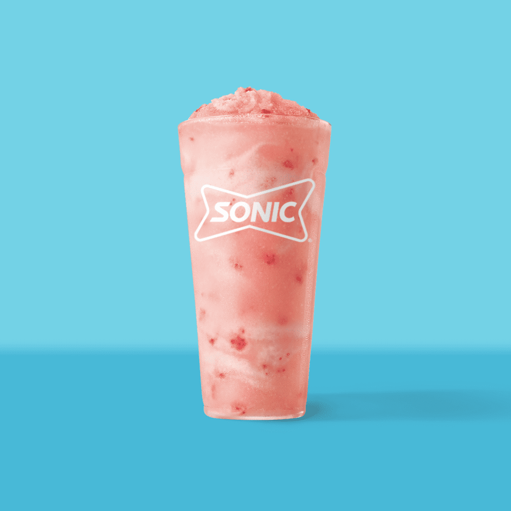 Sweet and creamy, the Strawberry Horchata Slush is the new trendy drink from SONIC®. Credits sonicdrivein.com