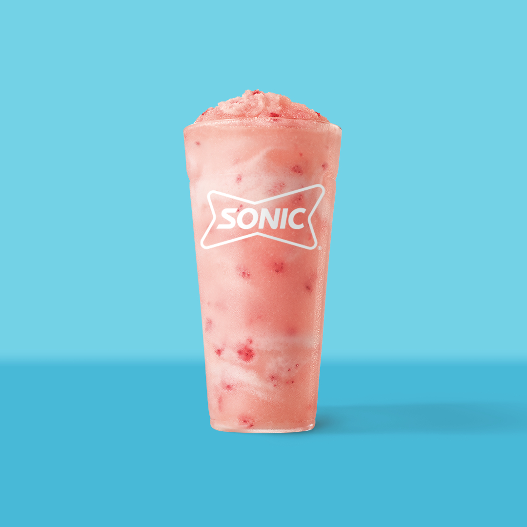 Sweet and creamy, the Strawberry Horchata Slush is the new trendy drink from SONIC®. Credits sonicdrivein.com