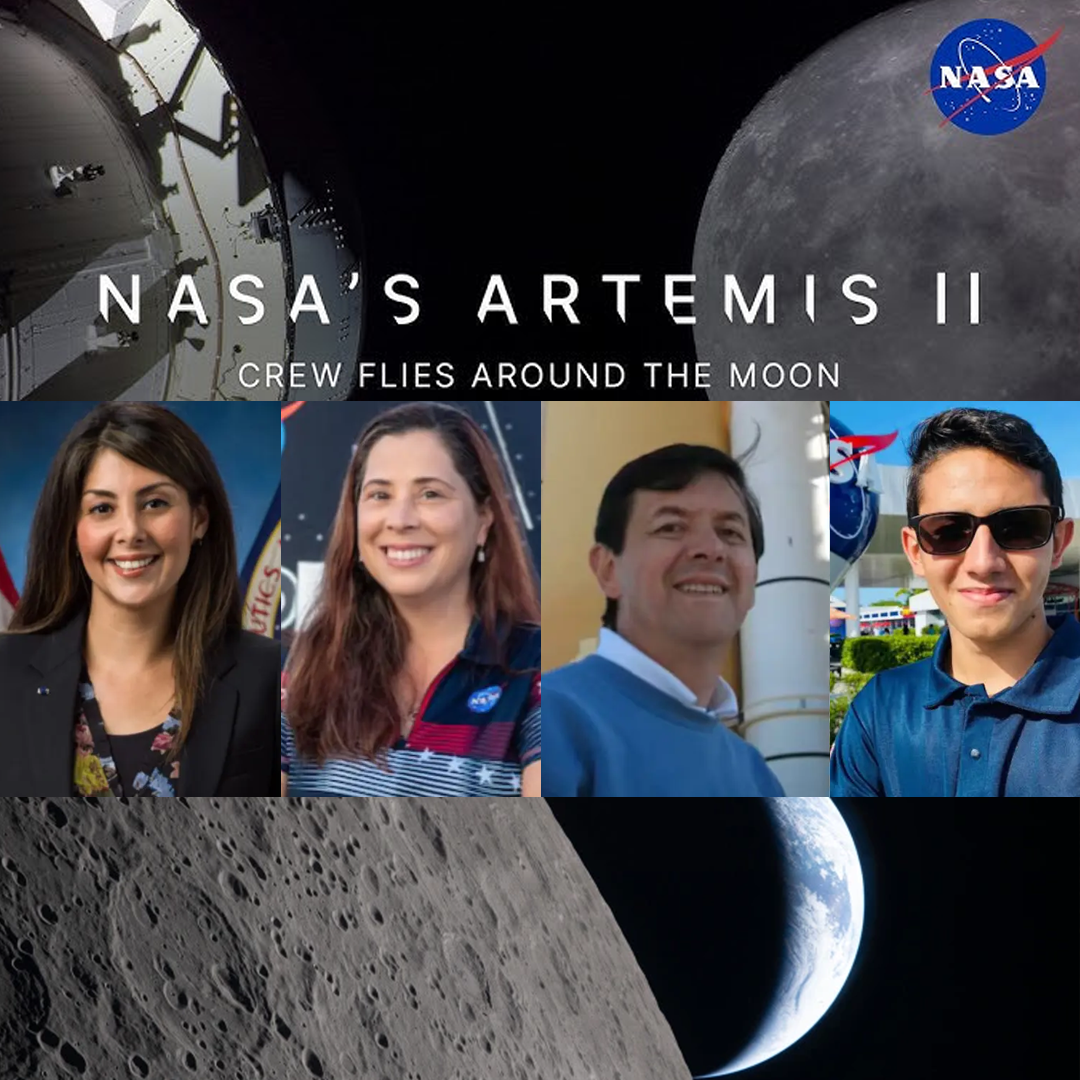 From Gazing at the Moon to Touching It- Thanks to a Colombian, We Journey to the Moon. Credit social media:NASA