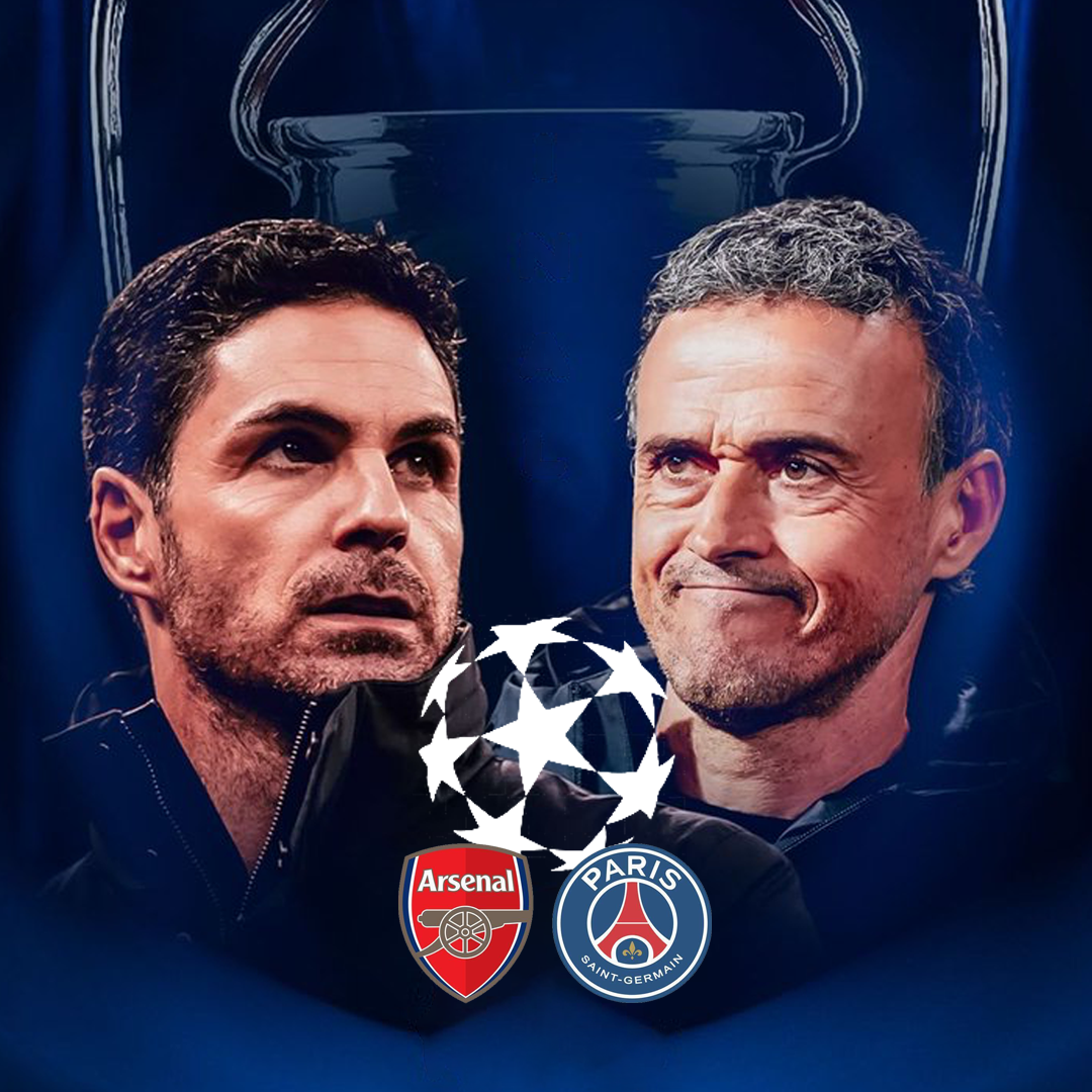 Arteta vs. Luis Enrique- A Final Featuring a Spanish Duel for European Glory in the 2026 UEFA Champions League. Credit hittazos.com