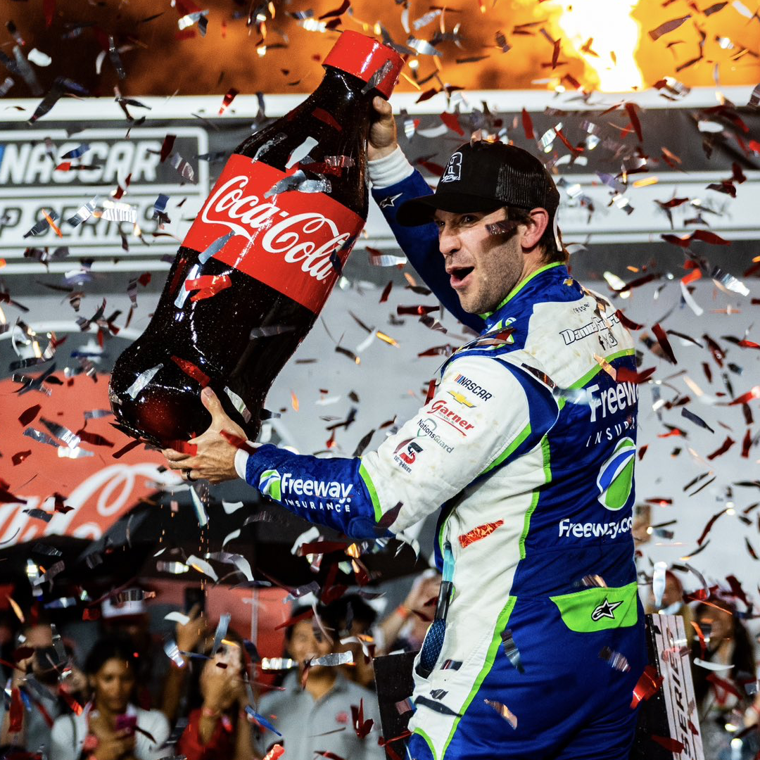 Latino energy took over NASCAR in Charlotte, and it has a name- DANIEL SUÁREZ. Credit Nascar Coca-Cola 600