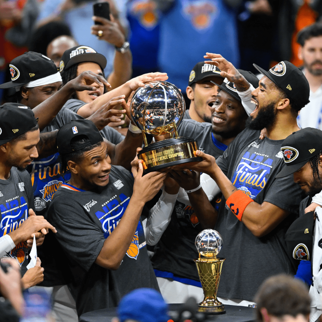 53 years later, the New York Knicks celebrated as champions. Credit- David Richard