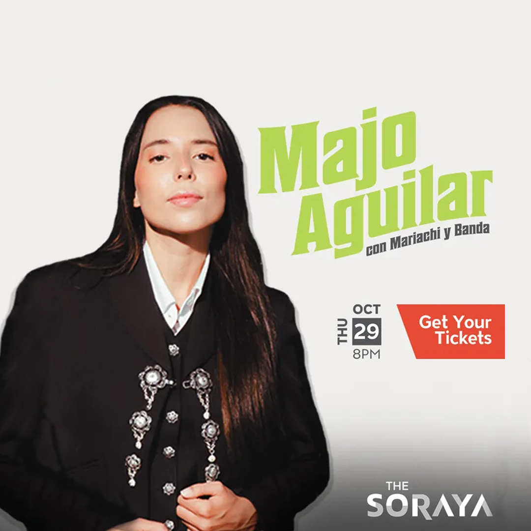 Majo Aguilar comes to The Soraya for the first time!. Credit Thesoraya.org