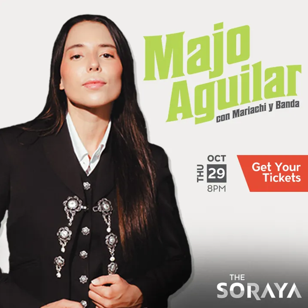 Majo Aguilar comes to The Soraya for the first time!. Credit Thesoraya.org